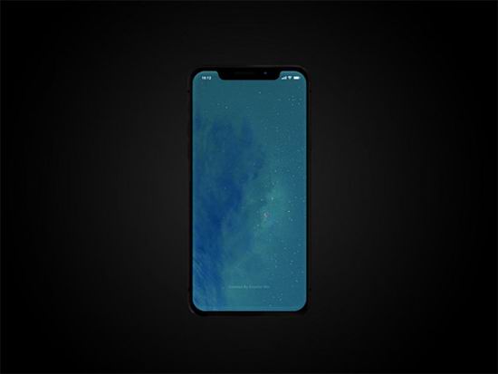 25个iPhone X 模型模板下载（含PSD）