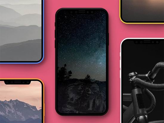 25个iPhone X 模型模板下载（含PSD）
