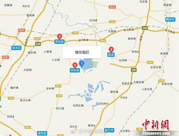 地图上能搜到“雄安新区”了！快去搜搜看