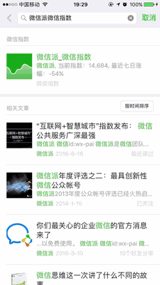 微信官方推出“微信指数”功能，精准了解事件热度变化