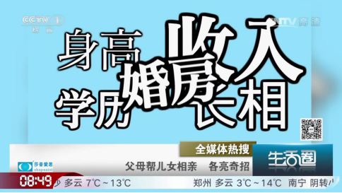 360搜索联合央视发布相亲大数据 深圳“逼婚”最严重