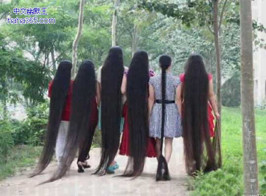 搞笑图片:这个长发飘飘有点冷！