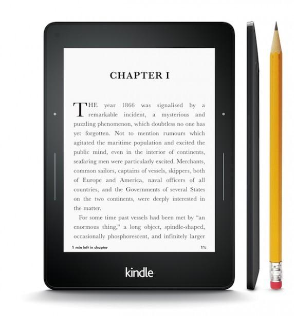 Kindle Voyage六大新特性：机身更薄屏幕更亮