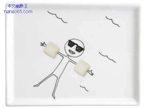 搞笑图片:动漫与食物（10张）