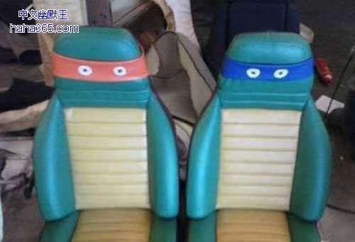 搞笑图片:这车座真眼熟呀