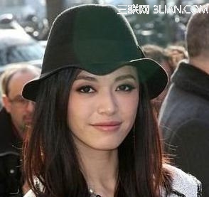 娱乐圈中女明星侧分发型图片            三联
