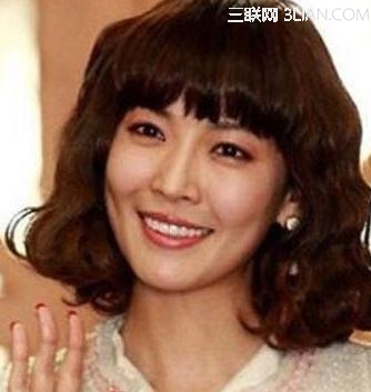 娱乐圈中女明星侧分发型图片            三联