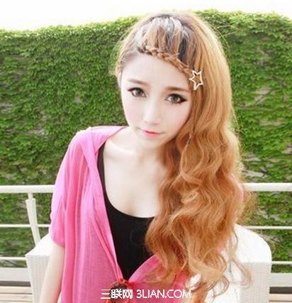 最新女生超好看宫廷编发发型图片          三联