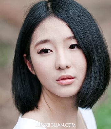 最新塌鼻梁美女发型样式          三联