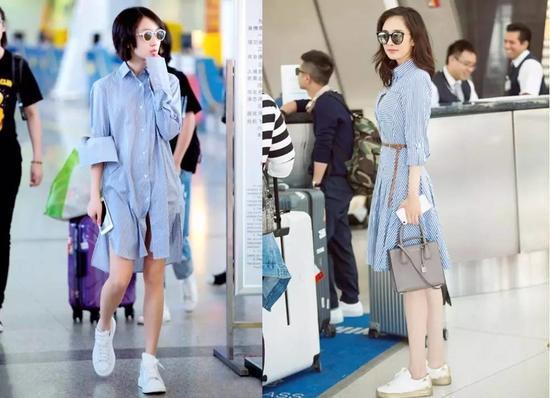 脱下冬装第一件衣服是衬衫裙