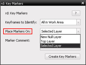 KeyMarkers关键帧创建层标签 三联