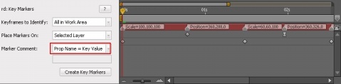 KeyMarkers关键帧创建层标签 三联