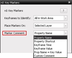 KeyMarkers关键帧创建层标签 三联