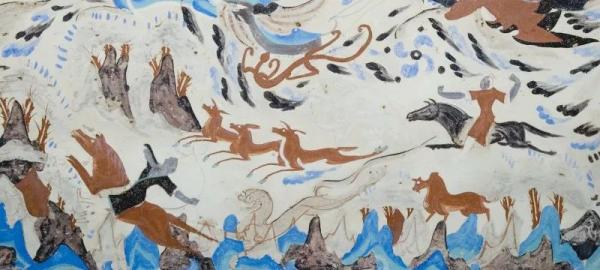 敦煌壁画中的立秋：咬秋、野猎、食肉贴秋膘