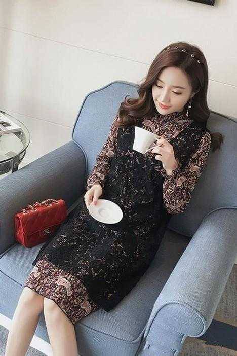 左展连衣裙 展露女人的风情万种