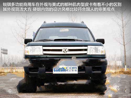 锐骐多功能商用车 能“进城”的皮卡