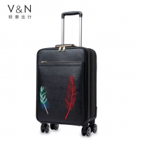 时尚潮流的软质拉杆箱—V&N