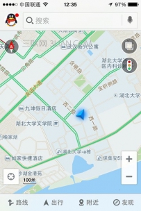 高德地图怎样收藏路线