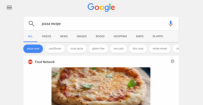 谷歌推高级食谱搜索功能 还可帮用户发现新食谱