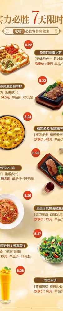 PizzaHut必胜客七天限时抢火热出炉，帮你解决午餐吃什么