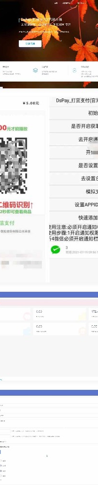 73143个码免签支付App监控无需输入金额+聚合支付后台源码Q149 个码免签