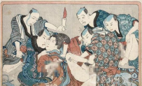 日本春宫图解析男女双修房中术