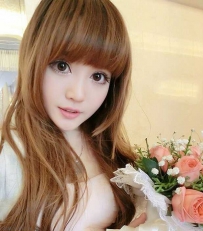 倒三角脸型适合什么长发发型