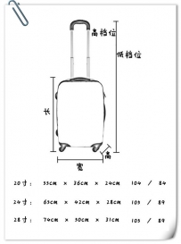 24寸拉杆箱多大？如何根据尺寸选购拉杆箱？