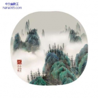垃圾做的山水画（8张）