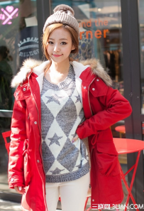 棉服女装冬季时尚搭配