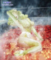 大白菜也能如此性感