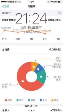支付宝账单屏保女生版怎么设置