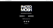 PhotoMosh.com鲁虺图像和视频故障的无限创意控制在线制作网