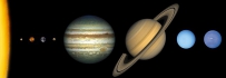 太阳系行星数据表