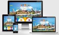 天津欢乐谷官方网站html5响应式触屏版手机wap旅游网站模板200多套手机wap站点html模版(自...