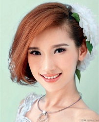 打造最美新娘发型（森女风）