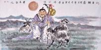 电视背景墙适合挂什么画