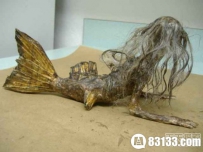 黑鳞鲛人活着的样子 看到肯定会吓着