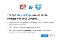 DropPages：用Dropbox 架设免费个人网站