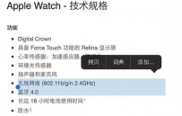 applewatch不用蓝牙连接iphone