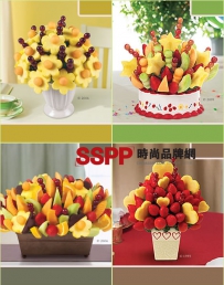 Edible Arrangements揉合水果与插花艺术