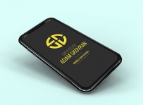拟物版 iPhone X 样机视图
