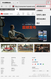 荣耀平板是否支持匿名浏览网页？