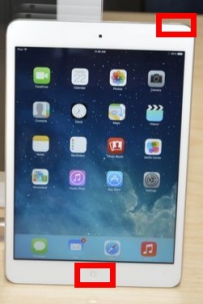 ipad air2怎么截屏？