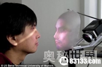 科学家研制出会说话的面具机器人Mask-bot（图）