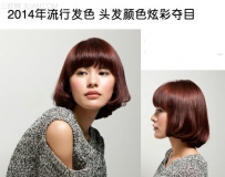2014年发色指南 挑选最吸睛染发造型