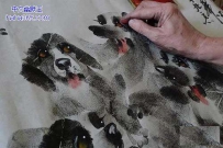 手掌中国画（9张）