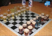 下棋赌喝酒