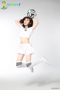 #搜狗足球宝贝#李梦琳高清美照