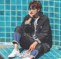 男韩版风衣怎么搭配